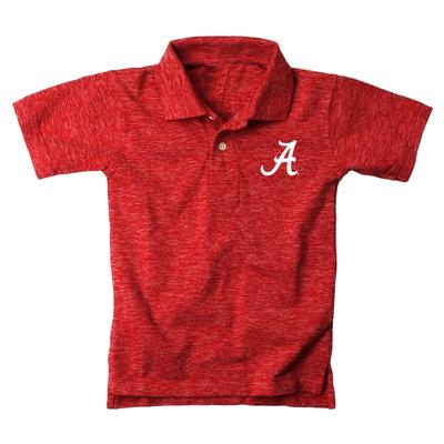 Alabama Wes and Willy YOUTH Cloudy Yarn Polo