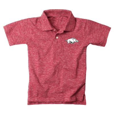 Arkansas Wes and Willy YOUTH Cloudy Yarn Polo