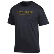  App State Champion Women's Straight Wordmark Tee