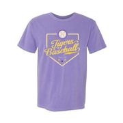  Lsu Baseball Plate Comfort Colors Tee