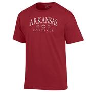  Arkansas Champion Arch Softball Tee