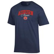  Auburn Champion Women's Arch Alumni Script Tee