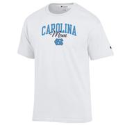  Unc Champion Women's Arch Mom Script Tee