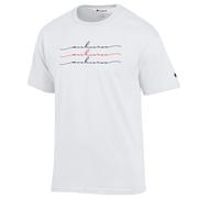  Auburn Champion Women's Script Repeat Tee