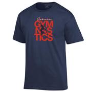  Auburn Champion Women's Gymnastics Stack Tee