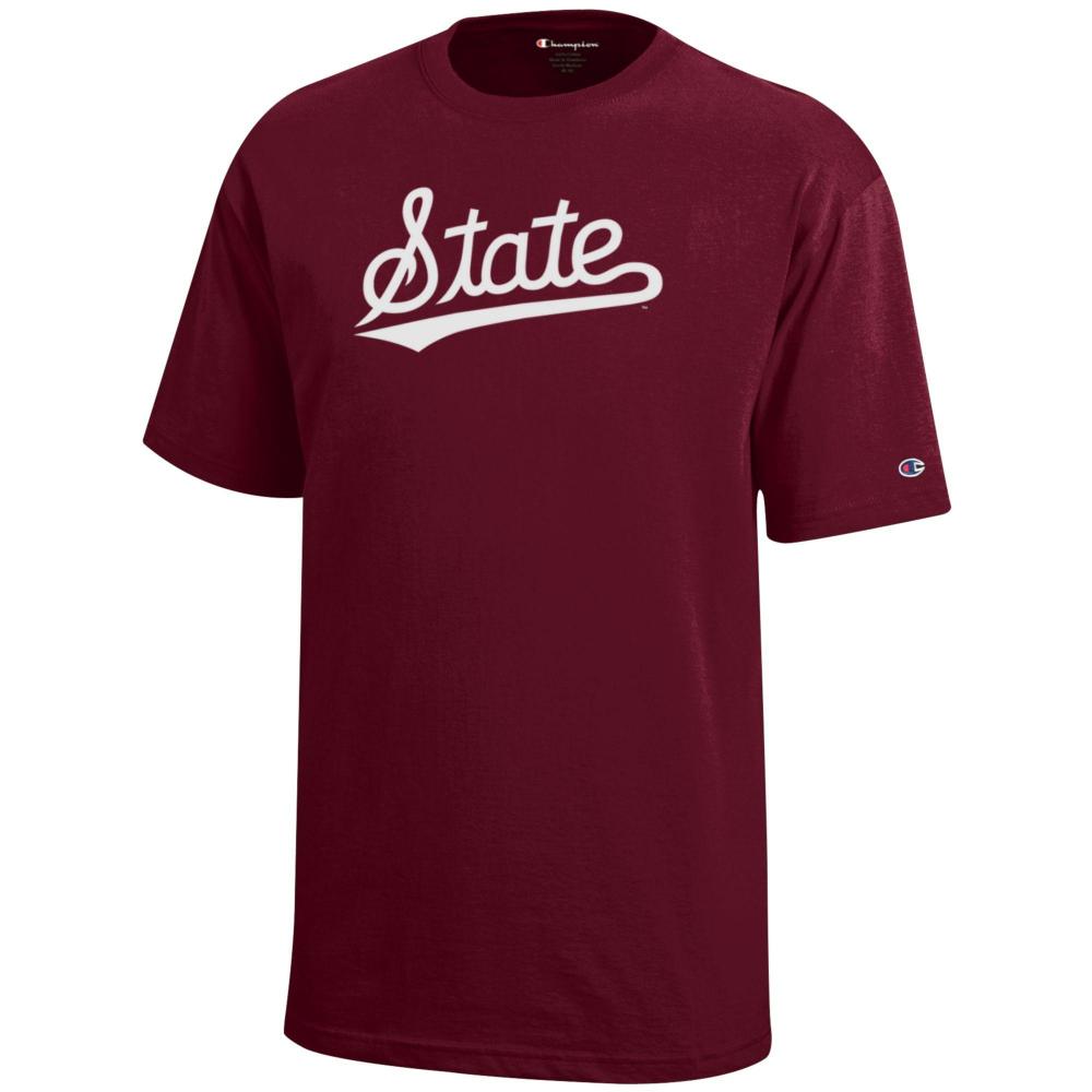 Bulldogs | Mississippi State Champion YOUTH Script State Tee | Alumni Hall