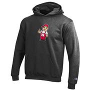  Nebraska Champion Youth Giant Logo Lil ' Red Hood