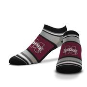  Mississippi State Youth No Show Socks