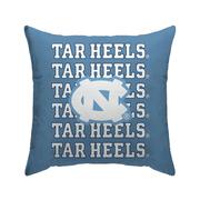  Unc Pegasus 18 X 18 Echo Wordmark Pillow