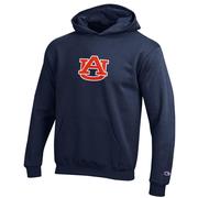  Auburn Champion Youth Giant Logo Hoodie