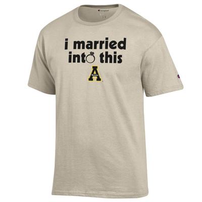 App State Champion Women's I Married Into This Tee