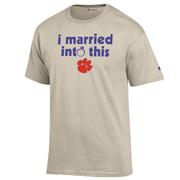  Clemson Champion Women's I Married Into This Tee