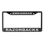  Arkansas Razorbacks Black License Plate Frame