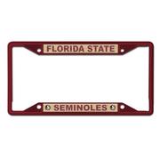  Florida State Seminoles Garnet License Plate Frame