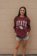  Mississippi State Allen Chenille Crew