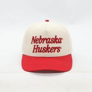  Nebraska Gameday Social 3d Script Canvas Cap