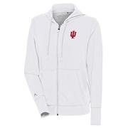  Indiana Antigua Women's Moving Brushed Full Zip Hoodie