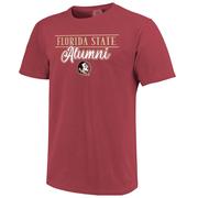  Florida State Alumni Simple Script Comfort Colors Tee