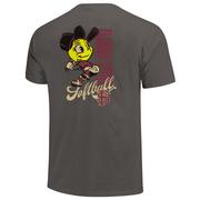  Florida State Old School Softball Comfort Colors Tee