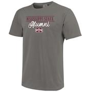  Mississippi State Alumni Simple Script Comfort Colors Tee