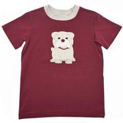  Ishtex Kids Bulldog Striped Tee