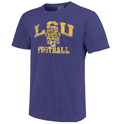 LSU Image One Arch Vintage Mascot Comfort Colors Tee
