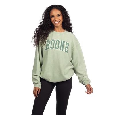 Boone Distressed Tall Arc Corded Crew
