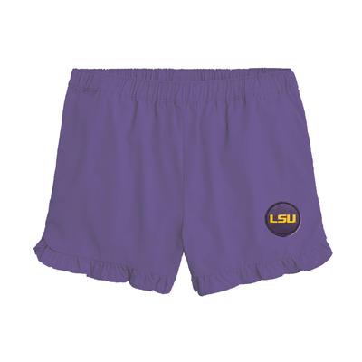 LSU Wes and Willy Toddler Leg Patch Short