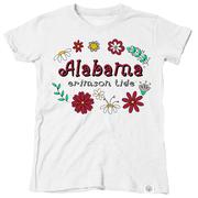  Alabama Wes And Willy Infant Flower Design Blend Tee