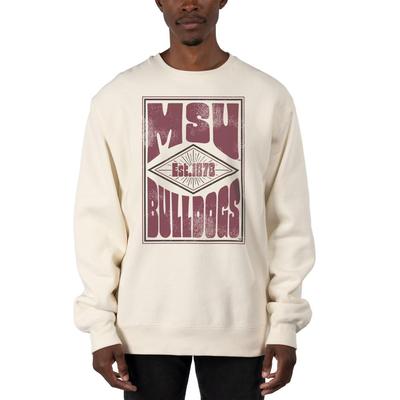 Mississippi State Uscape Poster Heavyweight Crew Sweatshirt