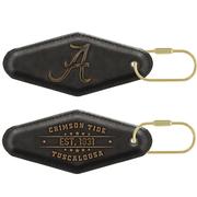  Alabama Zep- Pro Burnished Leather Keychain