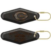  Georgia Zep- Pro Burnished Leather Keychain