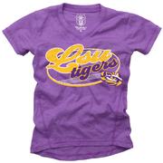  Lsu Wes And Willy Kids Blend Slub Tee