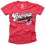  Georgia Wes And Willy Kids Blend Slub Tee