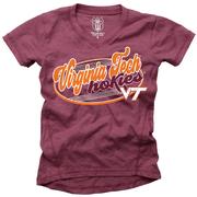  Virginia Tech Wes And Willy Kids Blend Slub Tee