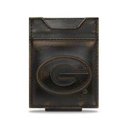  Georgia Zep- Pro Burnished Leather Money Clip Wallet