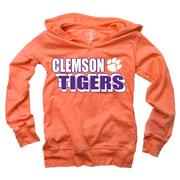  Clemson Wes And Willy Youth Burnout Hoodie