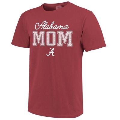 Alabama Image One Dotted Mom Comfort Colors Tee
