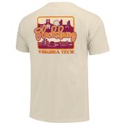  Virginia Tech Image One City Campus Badge Comfort Colors Tee