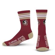  Florida State Youth 4 Stripe Deuce Socks