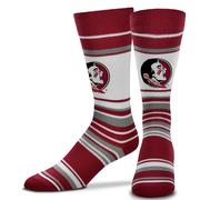  Florida State Stripe Dress Socks