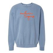  Auburn Summit Embroidered Lightweight Comfort Colors Crew