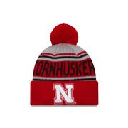  Nebraska New Era Youth Knit Cornhuskers Beanie