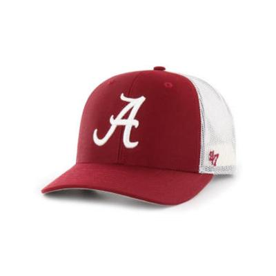 Alabama 47' Brand Twill Trucker Hard Mesh Hat