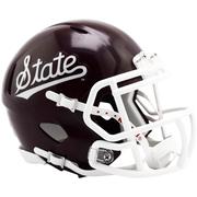  Mississippi State Riddell Script Mini Speed Replica Helmet