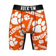  Clemson All Over Print Boxer Brief