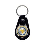  West Virginia Tear Drop Keychain