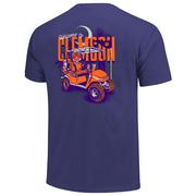  Clemson Image One Golf Cart Palmetto Comfort Colors Tee