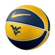  West Virginia Nike Mini Rubber Basketball