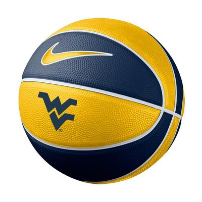 West Virginia Nike Mini Rubber Basketball